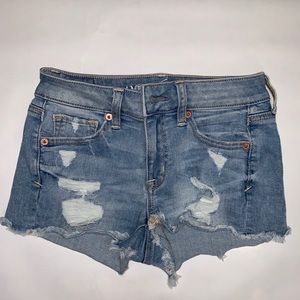 Ripped American Eagle Shorts